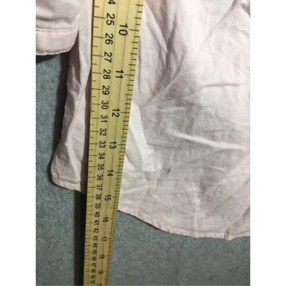 Womens Westbound Blouse Pink Embroidery Details Button Up Boho Beachy Romantic - Picture 5 of 5